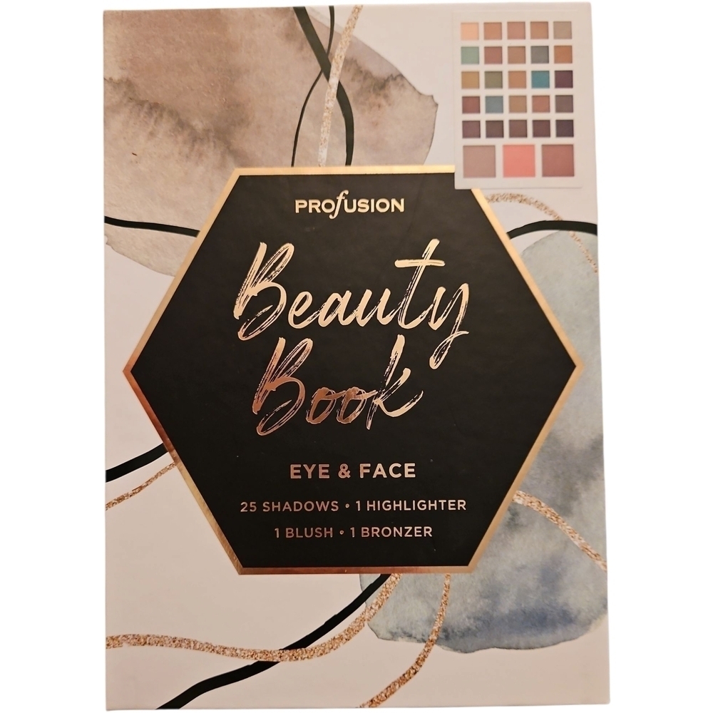 Profusion Cosmetics Neutral Eyeshadow Palette with Shimmer and Matte Shades, NWT